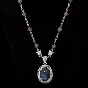 Malagasy Labradorite Necklace